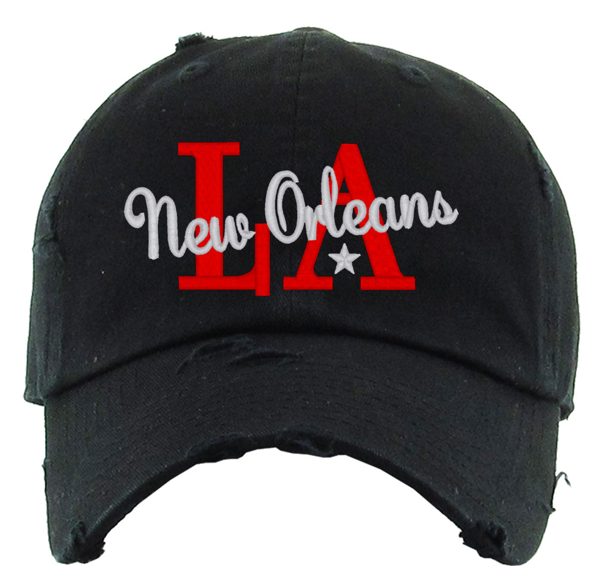 New Orleans Louisiana Vintage Baseball Cap