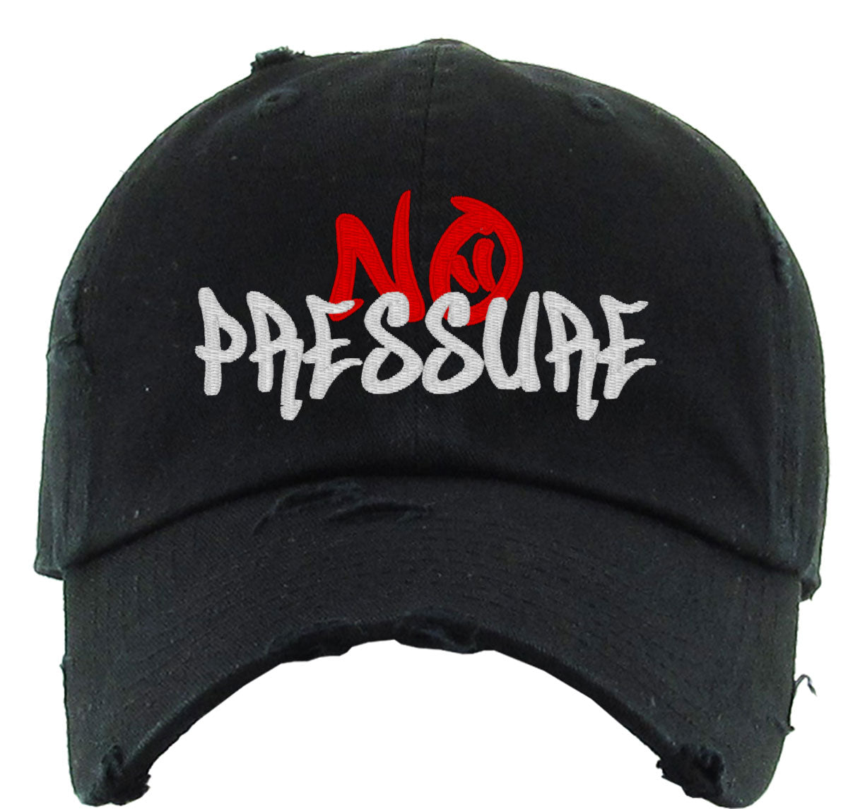 No Pressure Vintage Baseball Cap