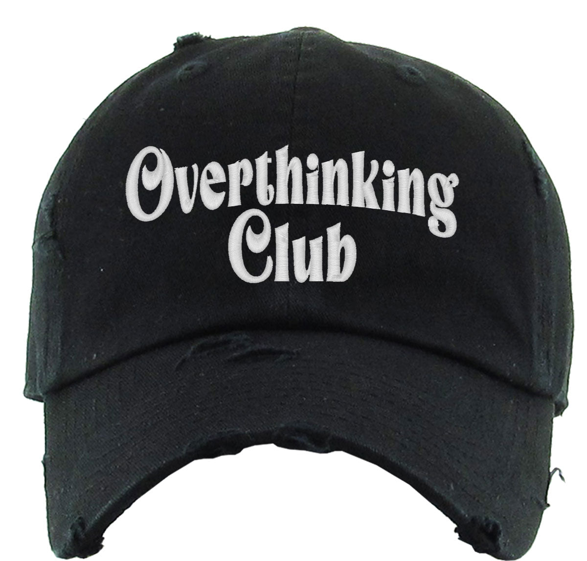 Overthinking Club Vintage Baseball Cap