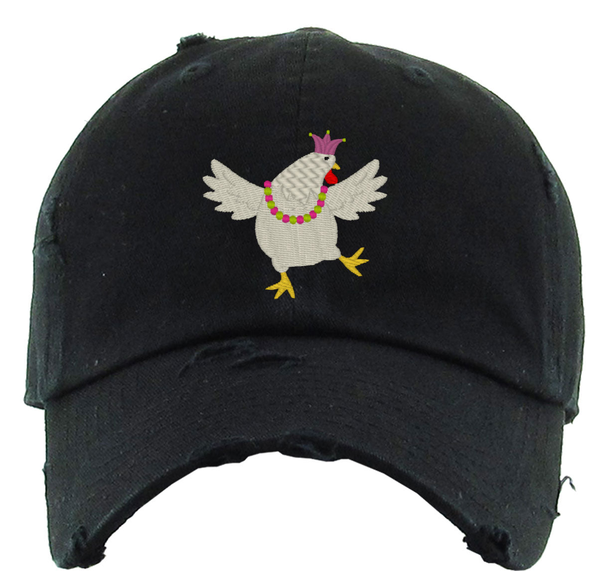 Party Chicken Vintage Baseball Cap