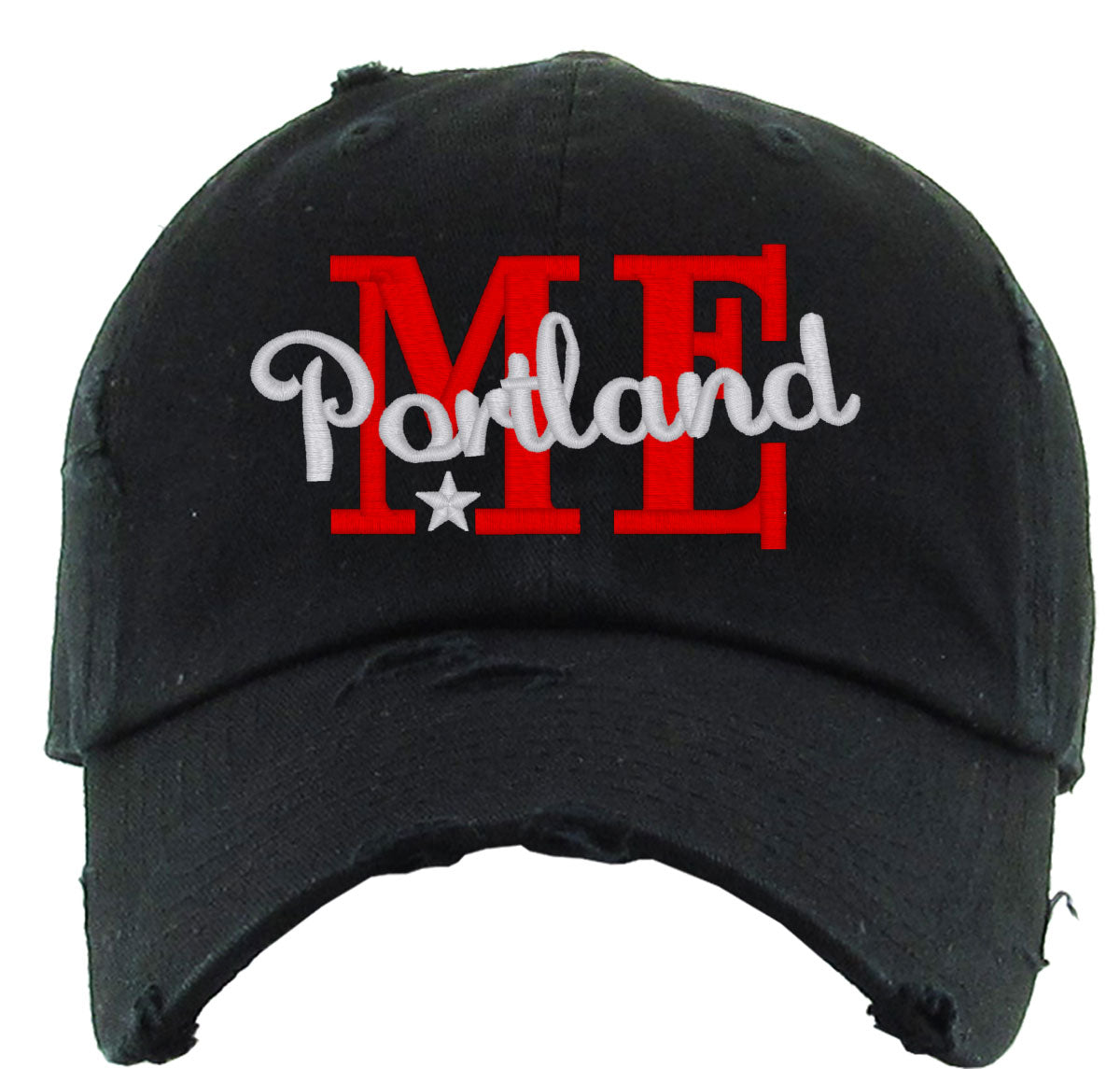 Portland Maine Vintage Baseball Cap