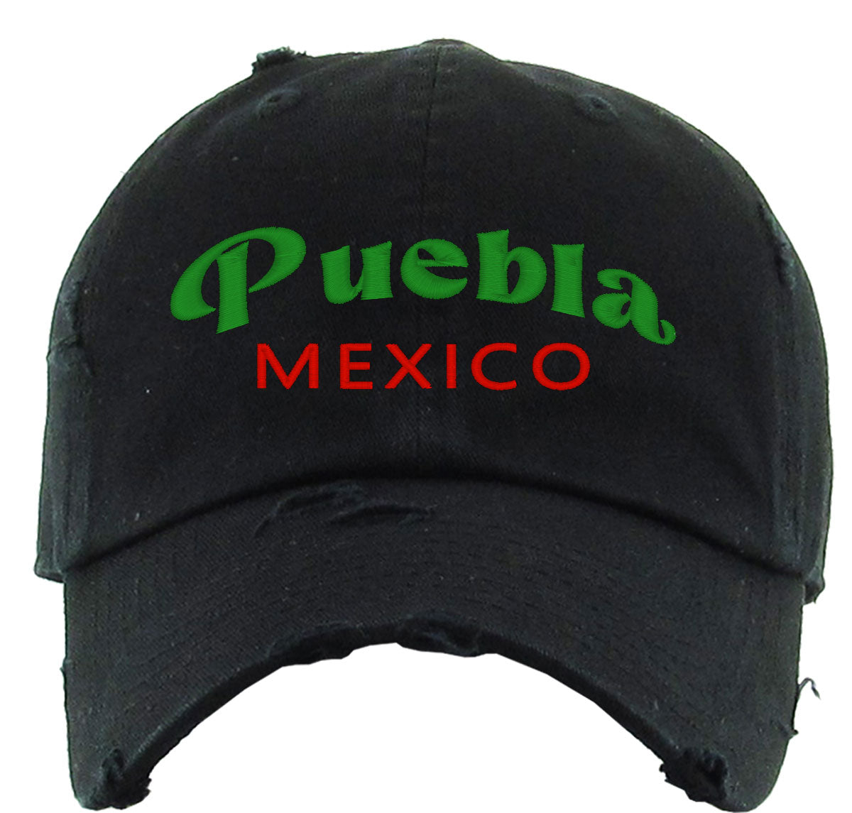 Puebla Mexico Vintage Baseball Cap