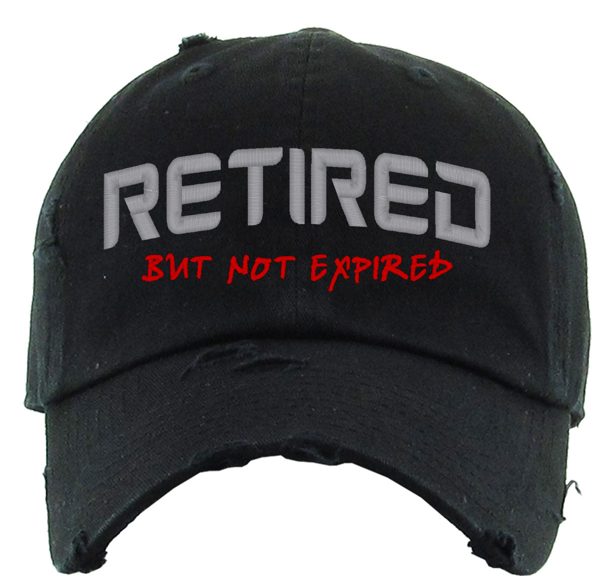 Retired But Not Expired Vintage Baseball Cap