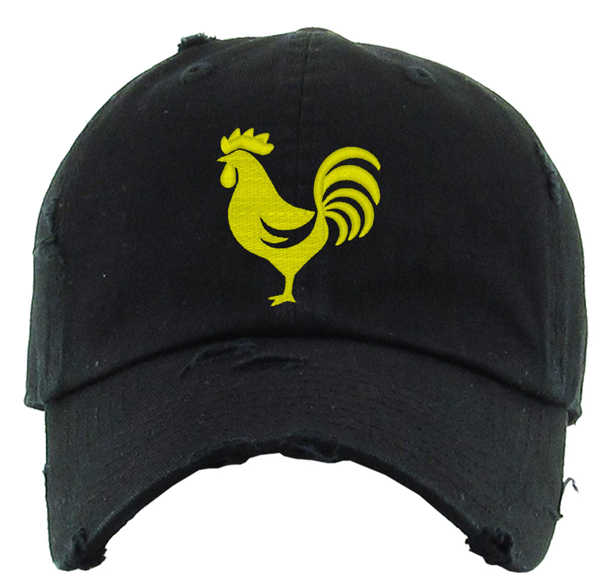 Rooster Vintage Baseball Cap
