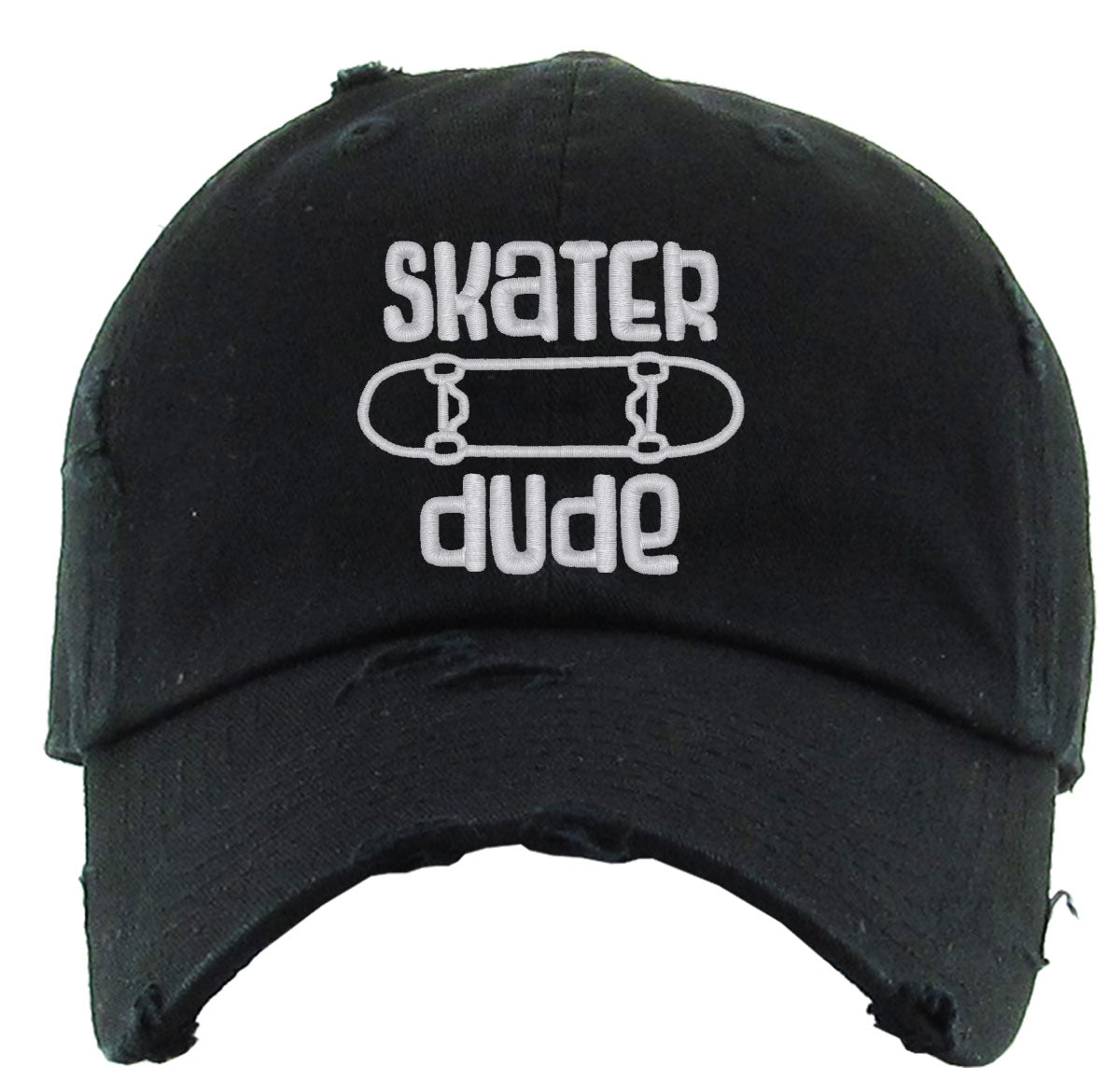 Skater Dude Skateboard Vintage Baseball Cap