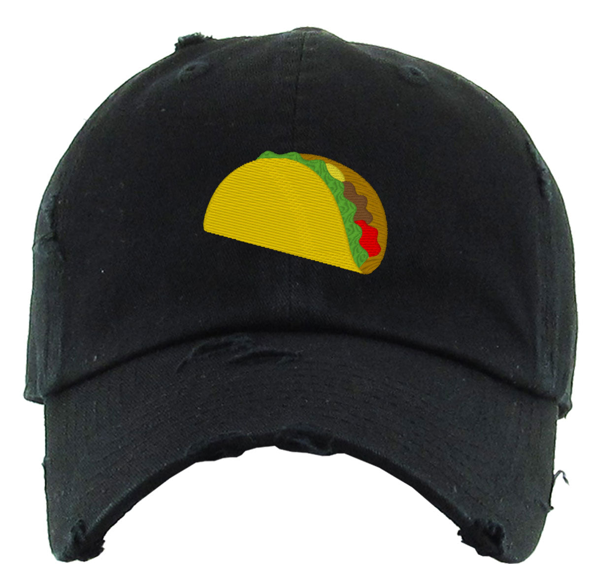 Mexico Symbols Taco Vintage Baseball Cap