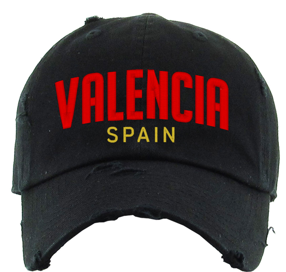 Valencia Spain Vintage Baseball Cap