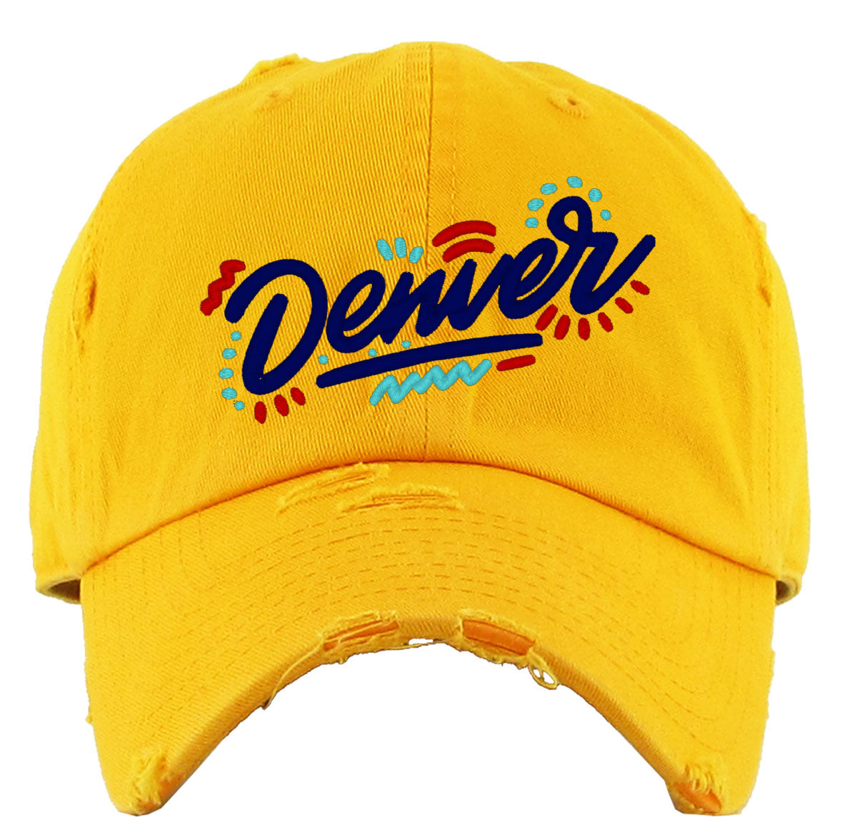 Denver Colorado Vintage Baseball Cap