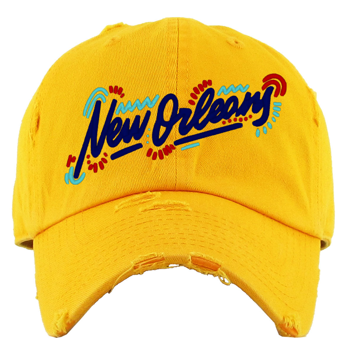 New Orleans Louisiana Vintage Baseball Cap