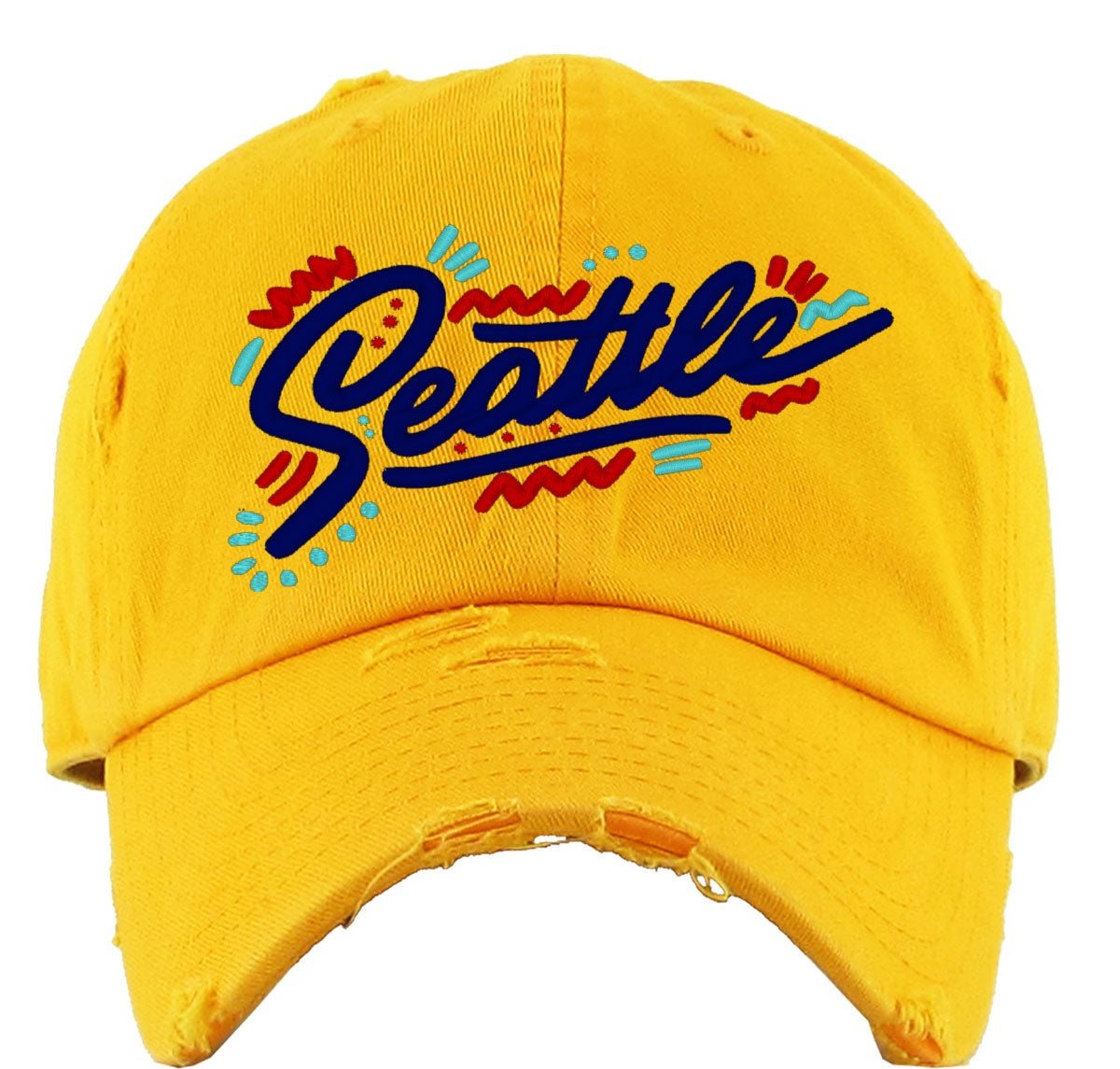 Seattle Washington Vintage Baseball Cap