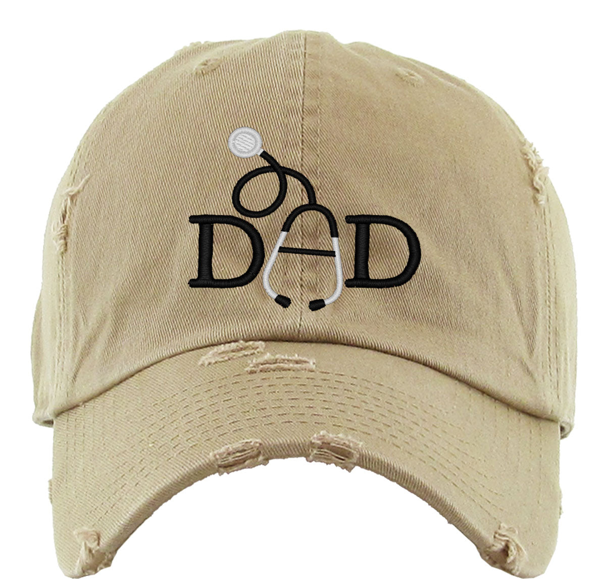 Doctor Dad Father's Day Vintage Baseball Cap