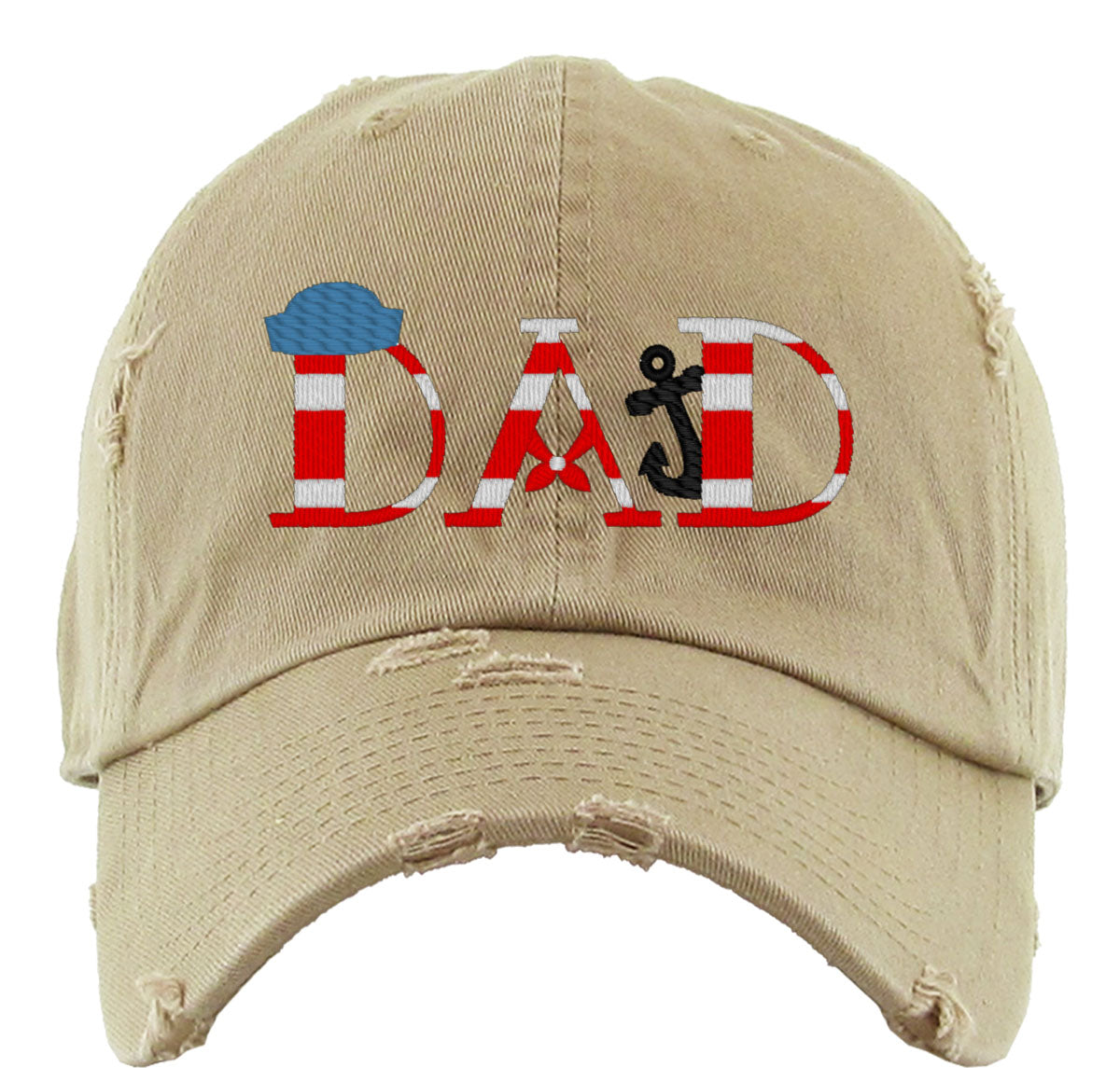 Sailor Dad Father's Day Vintage Baseball Cap