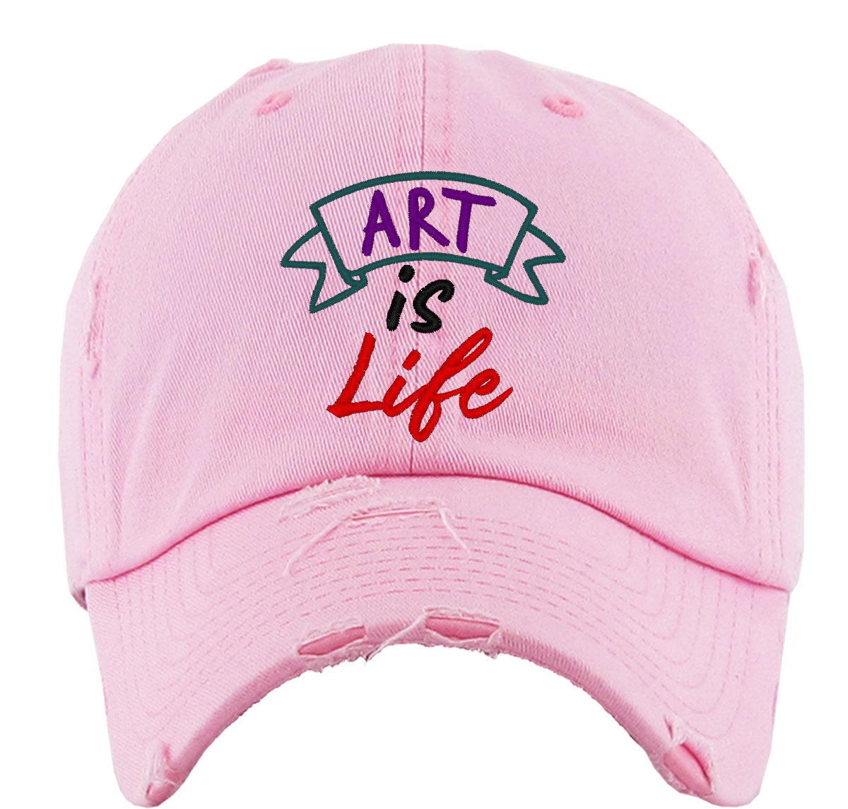 Art Is Life Vintage Baseball Cap