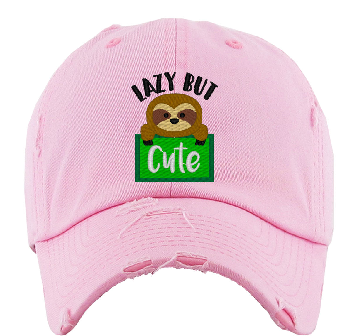 Lazy But Cute Sloth Vintage Baseball Cap