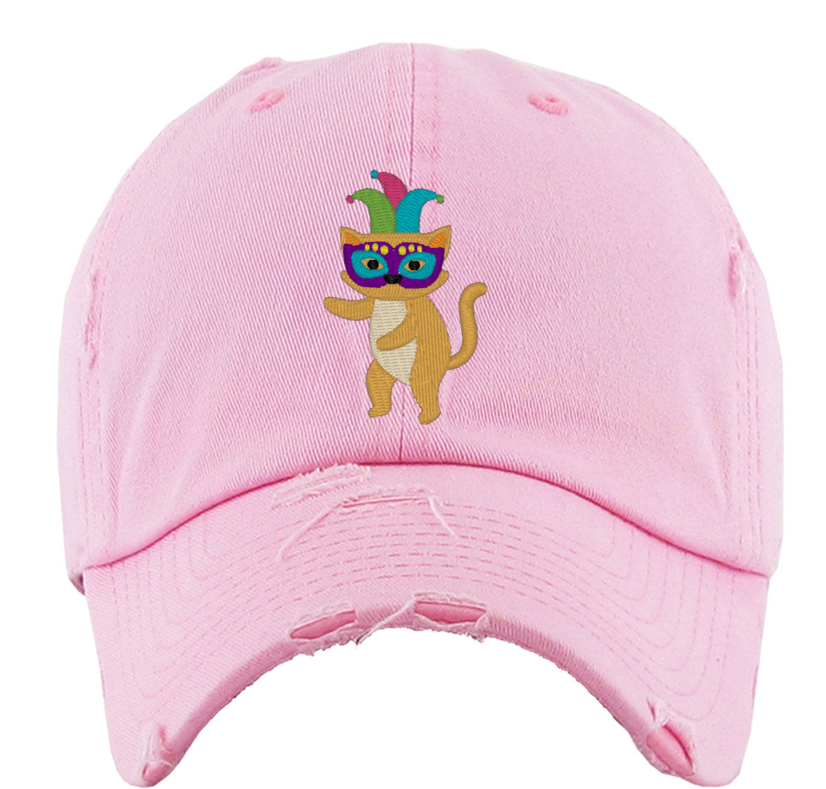 Party Cat Vintage Baseball Cap