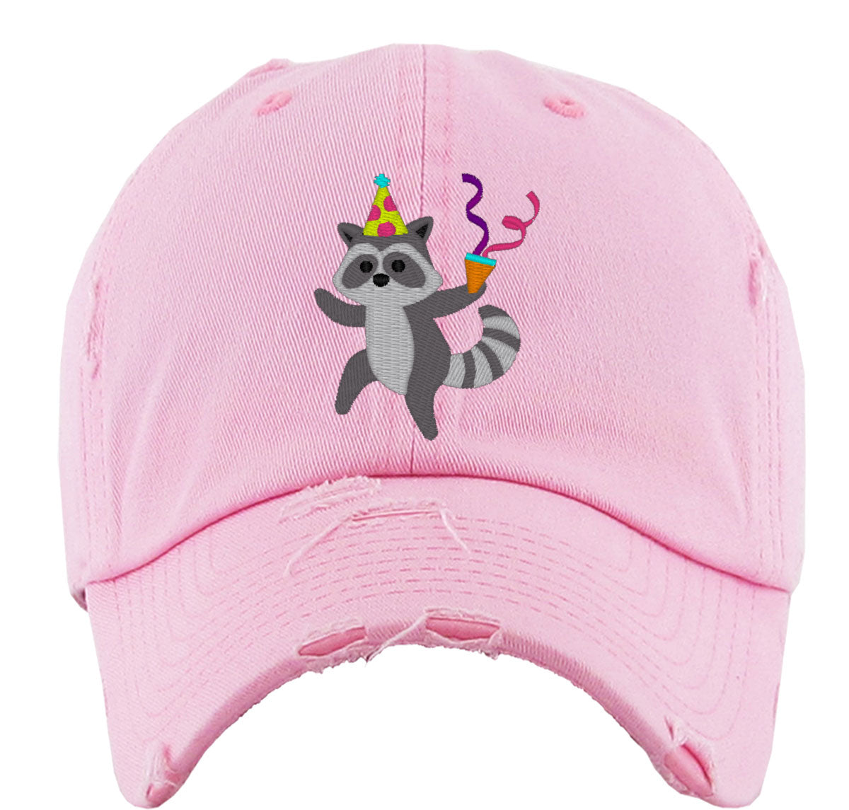 Party Raccoon Vintage Baseball Cap