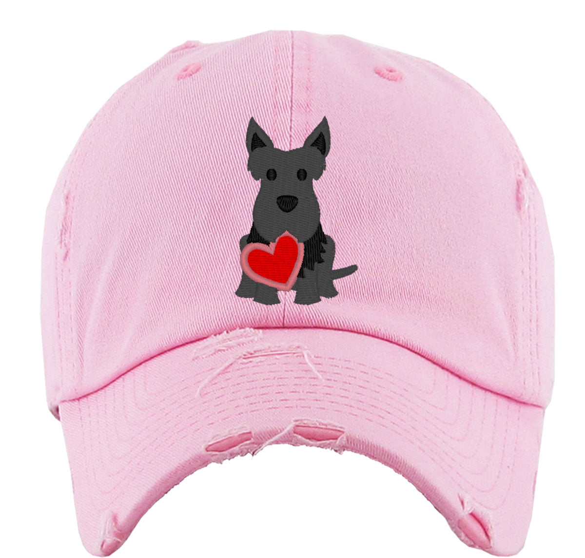 Scottie Puppy Dog Love Vintage Baseball Cap