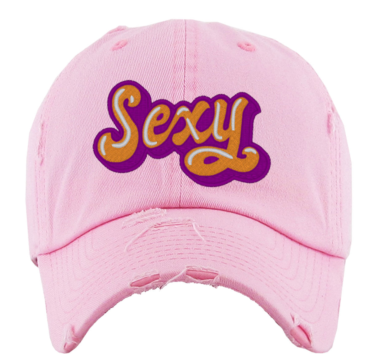 Sexy Script Vintage Baseball Cap