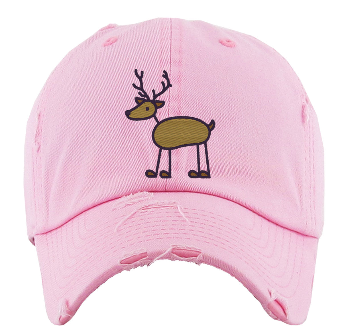Stick Deer Vintage Baseball Cap