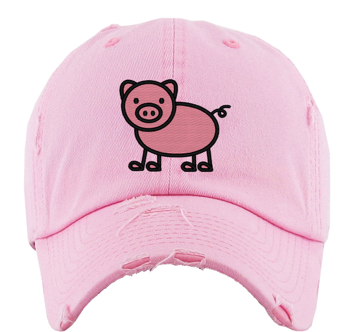 Stick Pig Vintage Baseball Cap