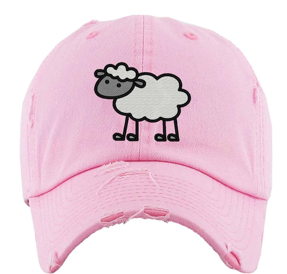 Stick Sheep Vintage Baseball Cap