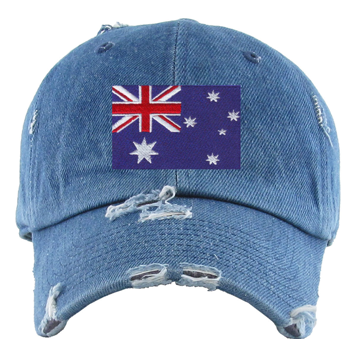 High End Hats Adult Men's Baseball Cap, Embroidered Adjustable, Australia, Baseball Australia
