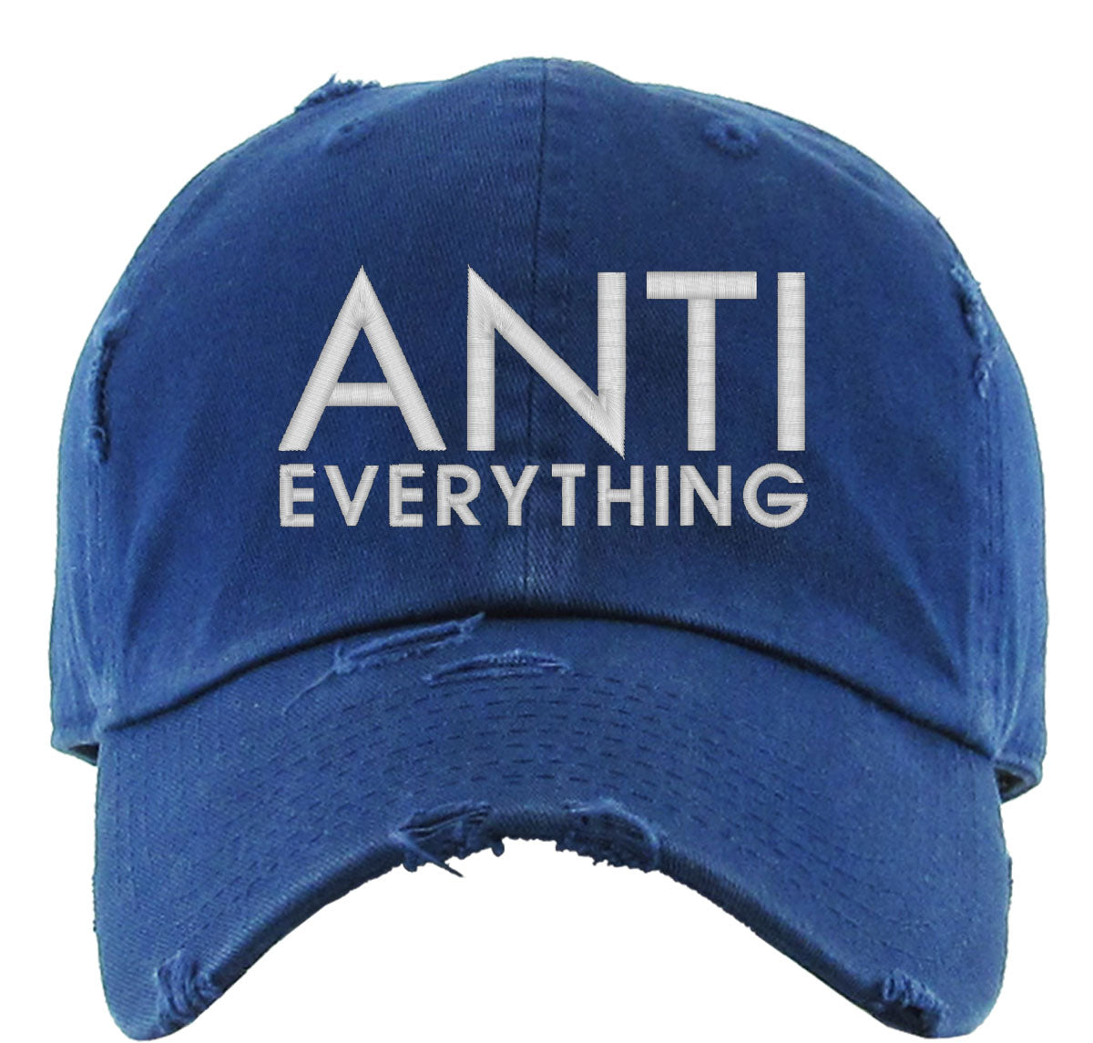 Anti Everything Vintage Baseball Cap