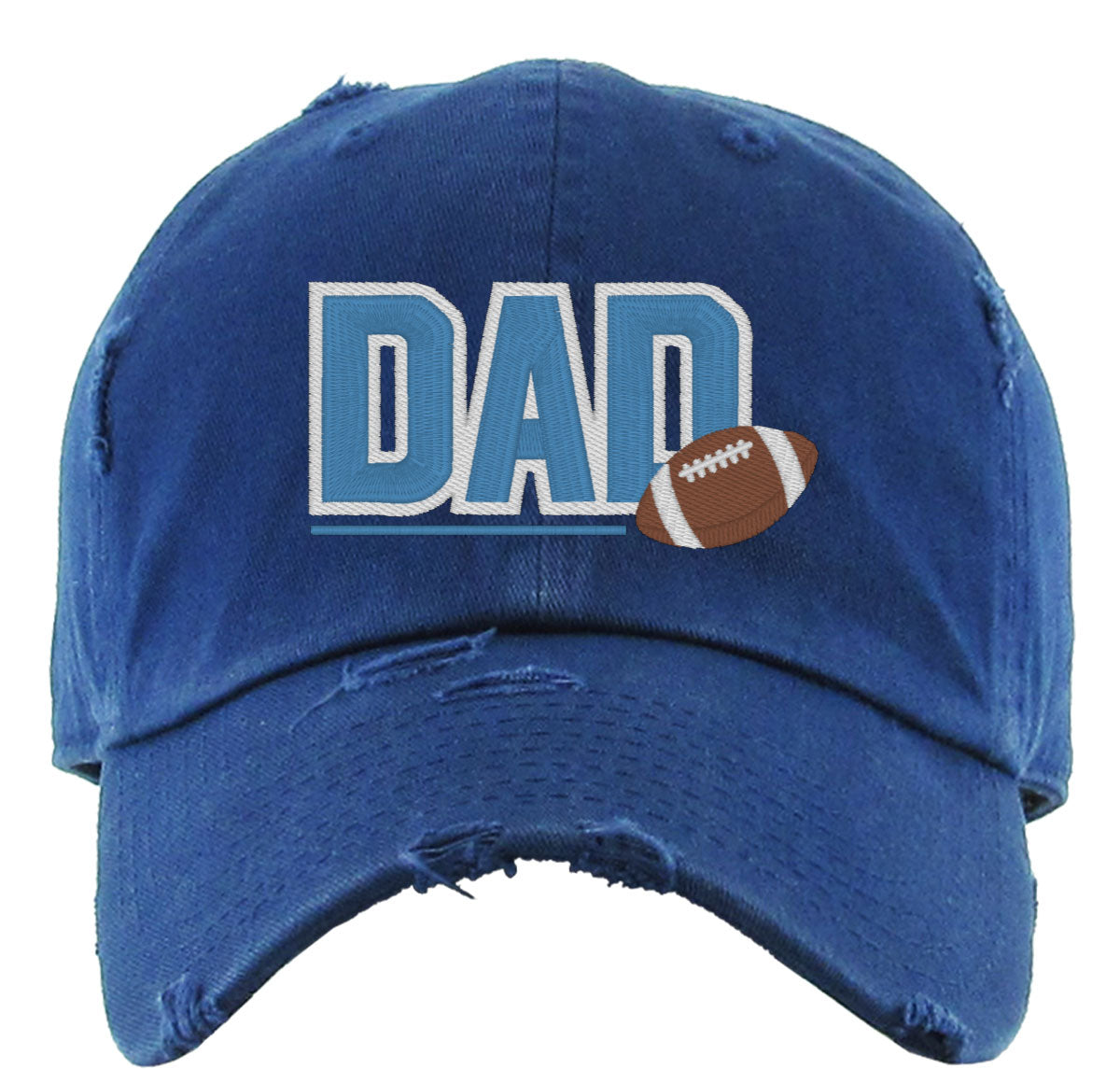 Football Dad Father's Day Vintage Baseball Cap