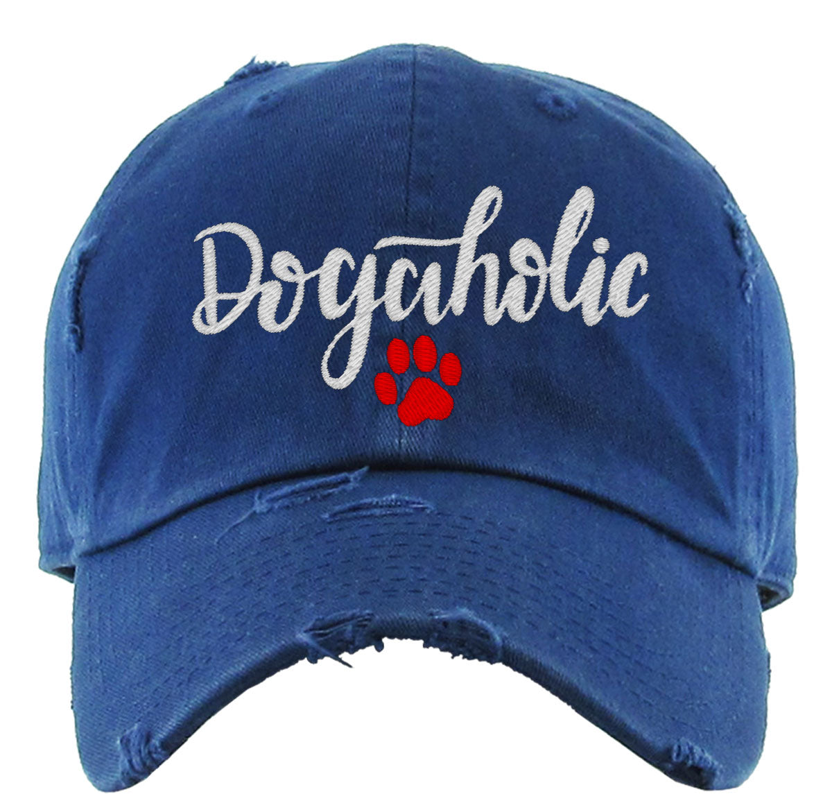 Dogaholic Vintage Baseball Cap