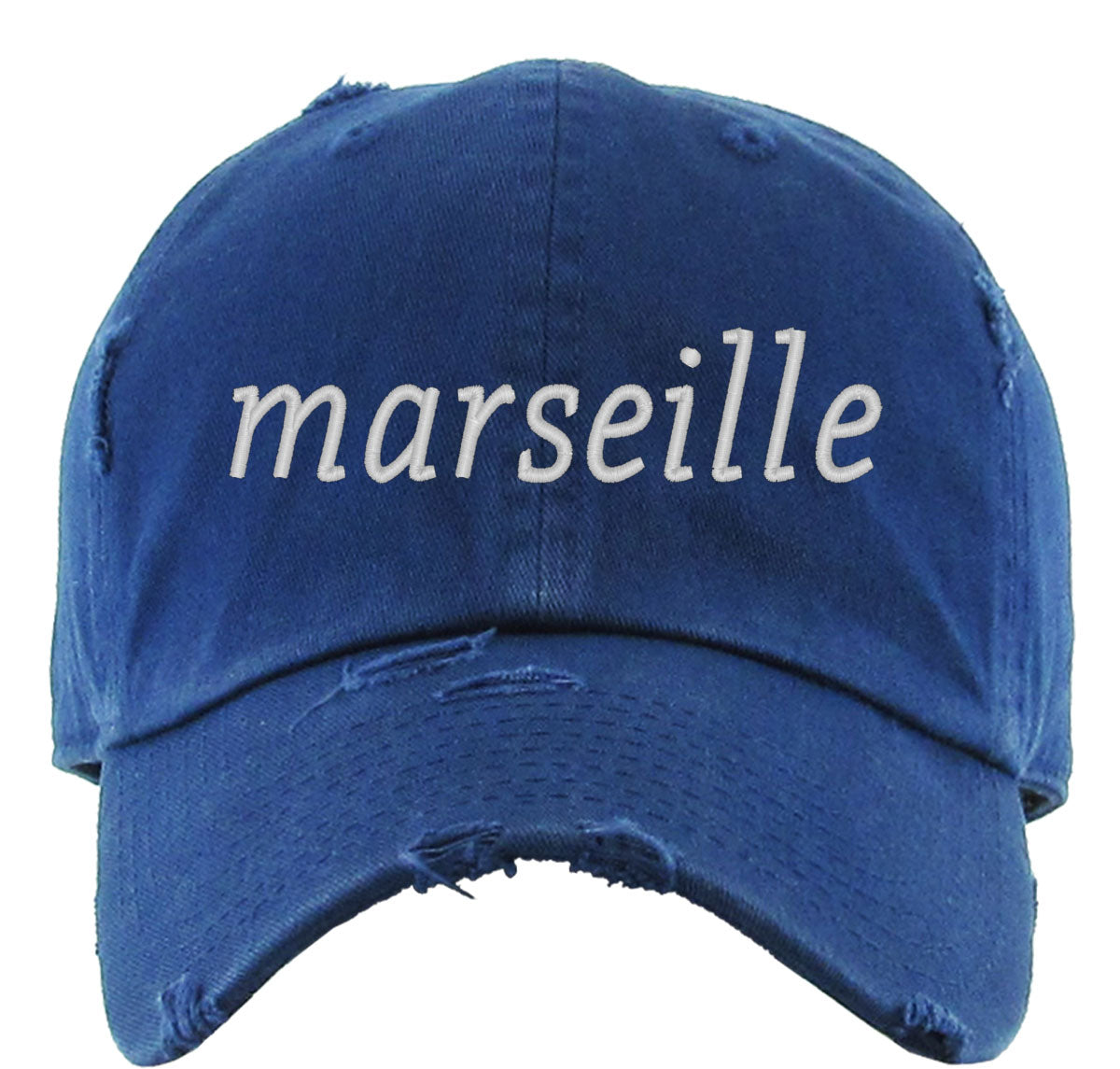 Marseille France Vintage Baseball Cap