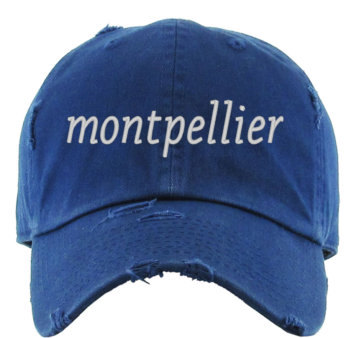 Montpellier France Vintage Baseball Cap