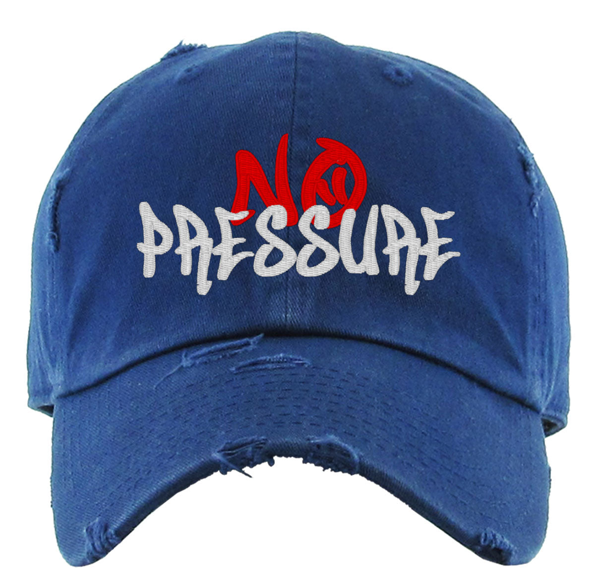 No Pressure Vintage Baseball Cap