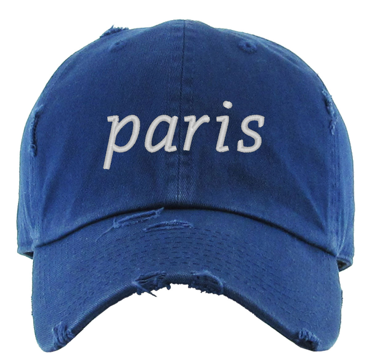 Paris France Vintage Baseball Cap