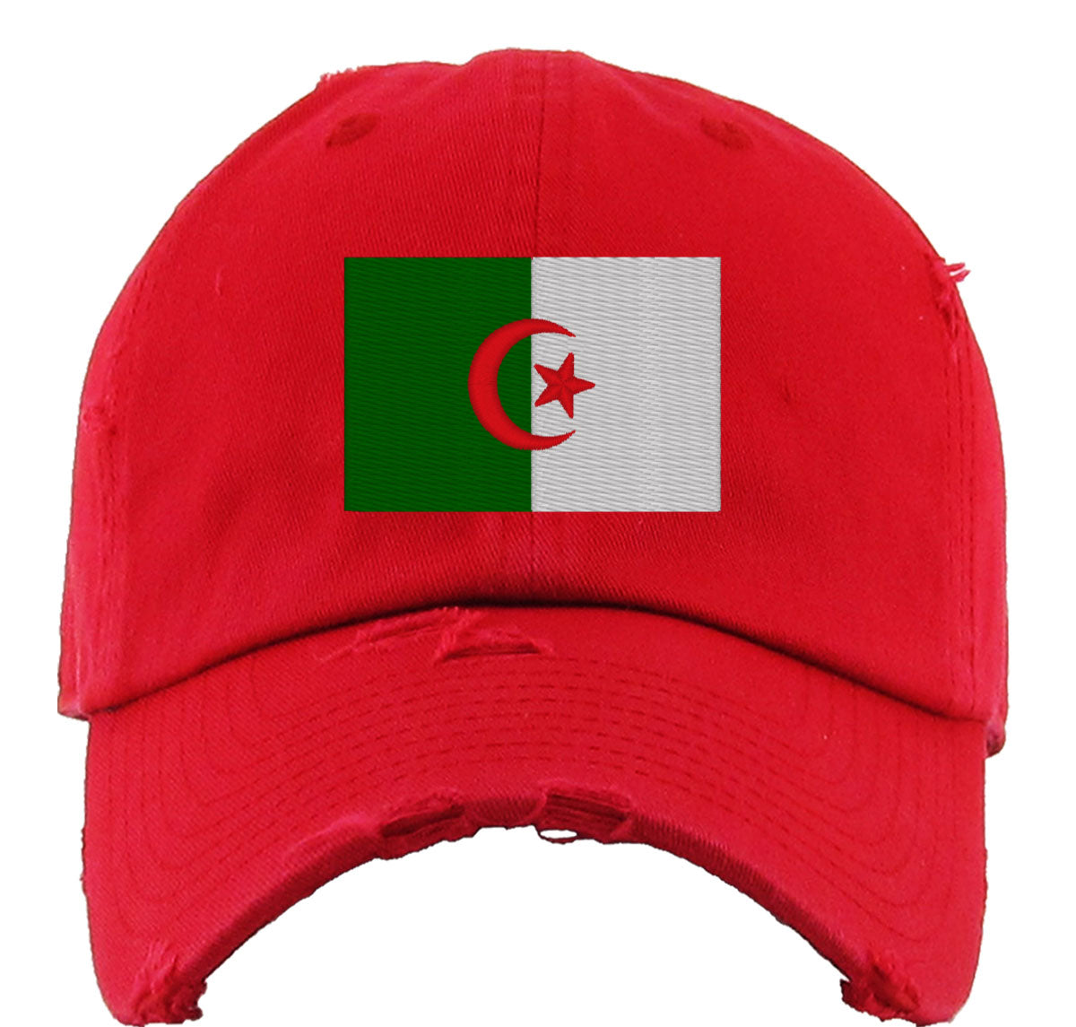 Algeria Flag Vintage Baseball Cap