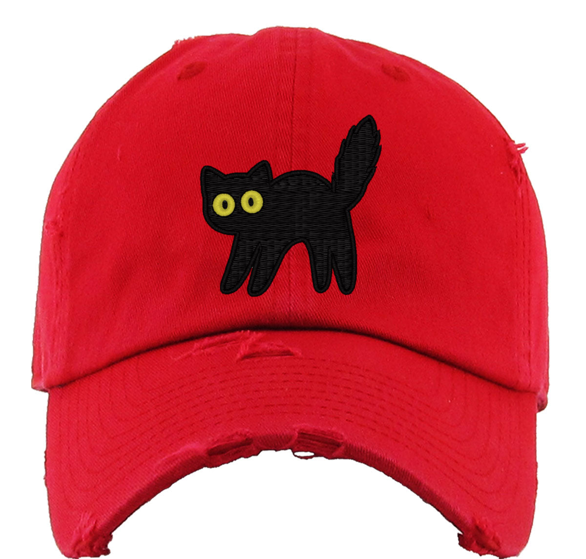 Black Cat Vintage Baseball Cap