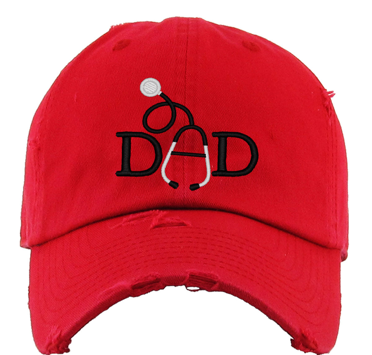 Doctor Dad Father's Day Vintage Baseball Cap