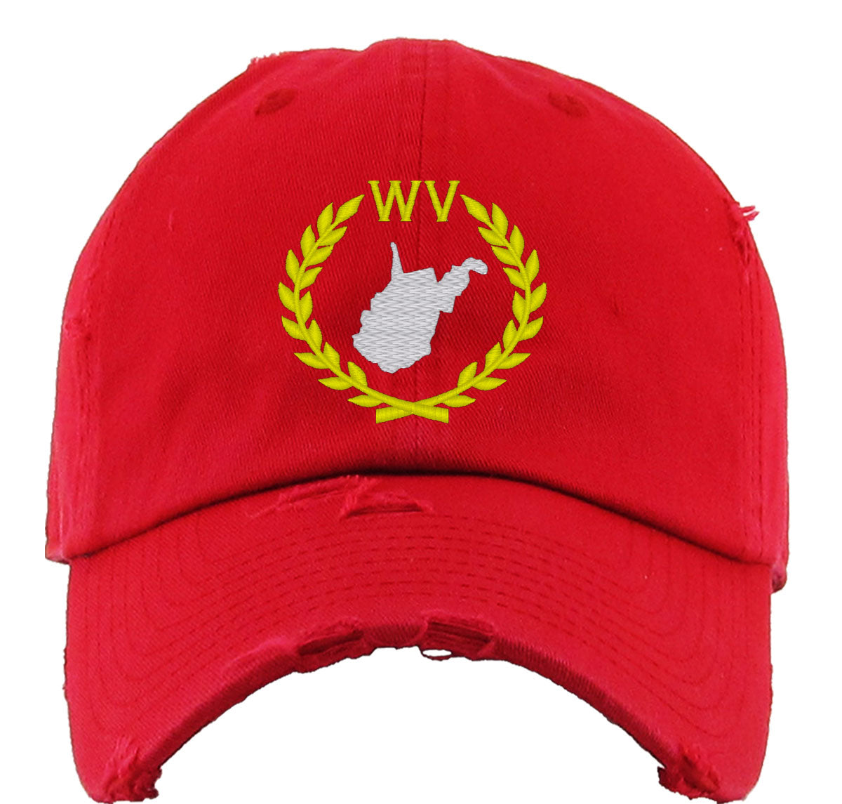 West Virginia State Vintage Baseball Cap