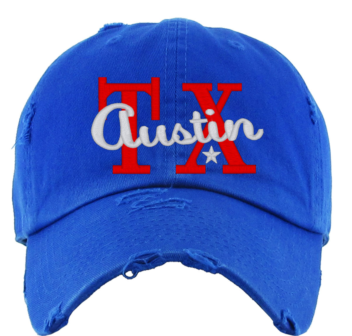 Austin Texas Vintage Baseball Cap