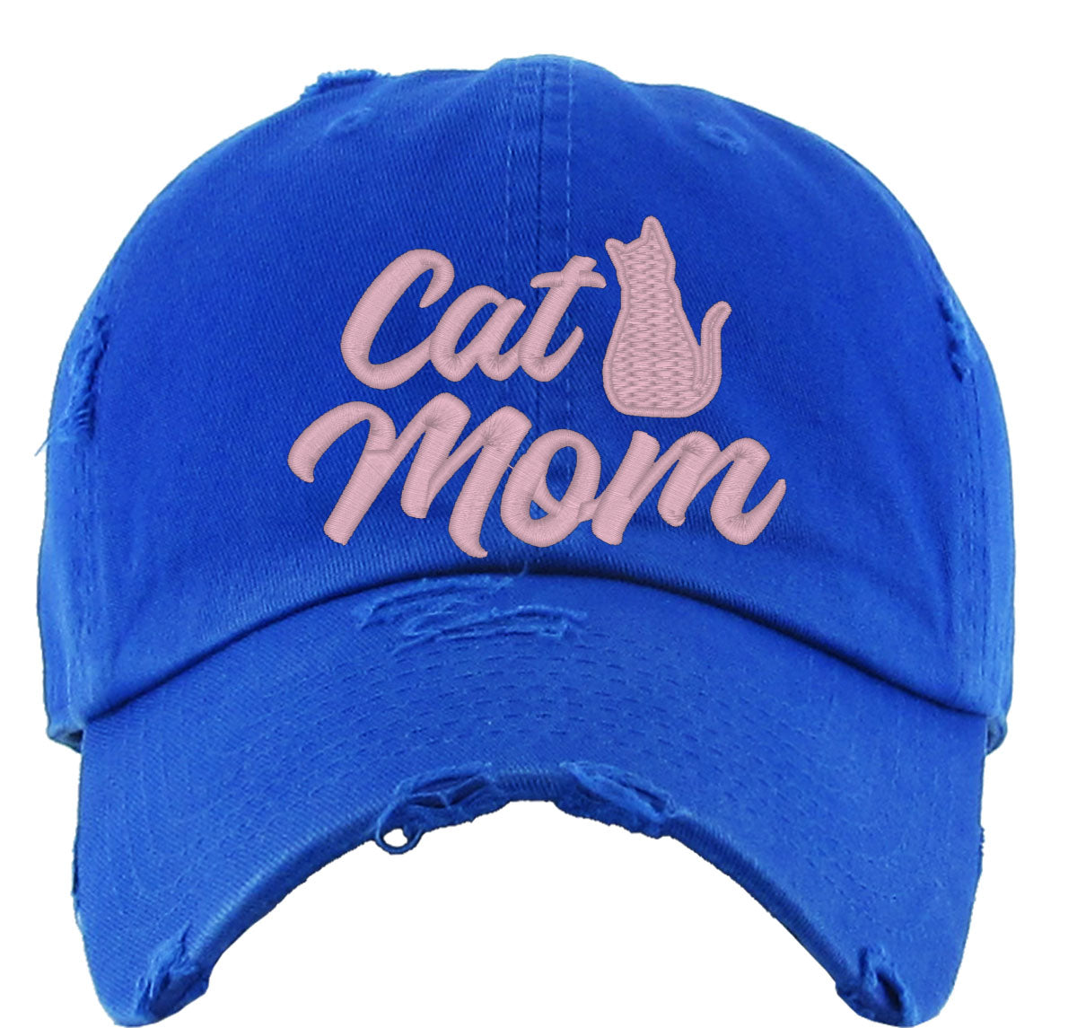 Cat Mom Mother's Day Vintage Baseball Cap