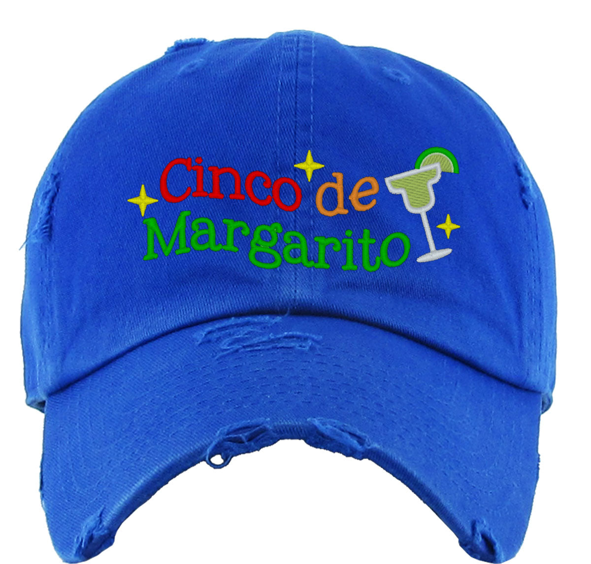 Mexico Symbols Cinco De Margarito Vintage Baseball Cap