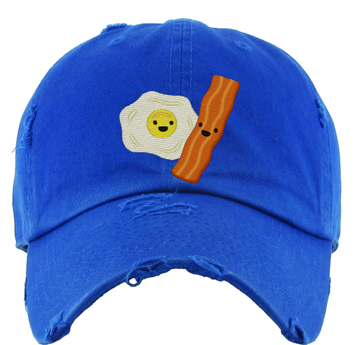 Egg And Bacon Vintage Baseball Cap