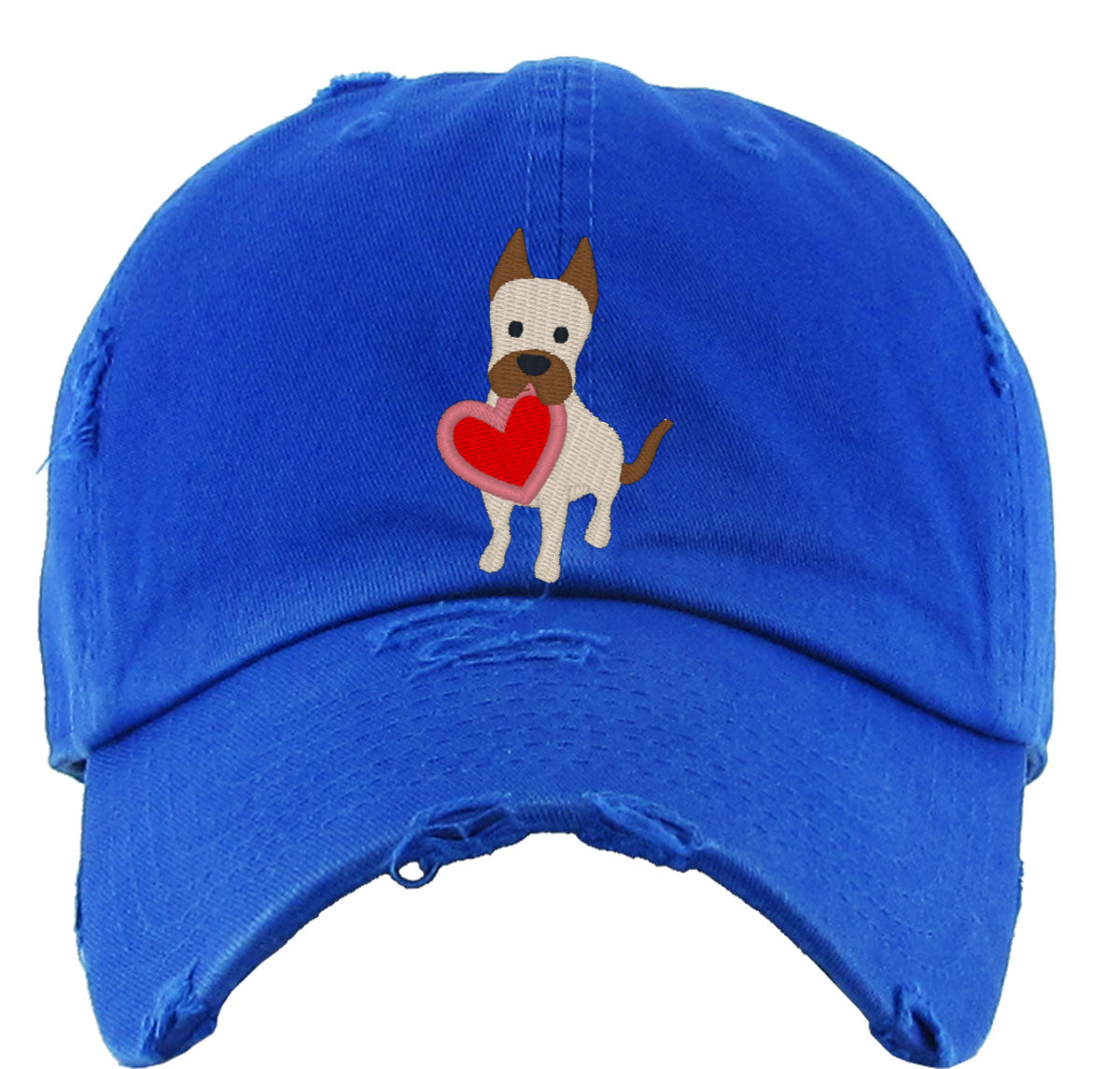 English Mastiff Puppy Dog Love Vintage Baseball Cap