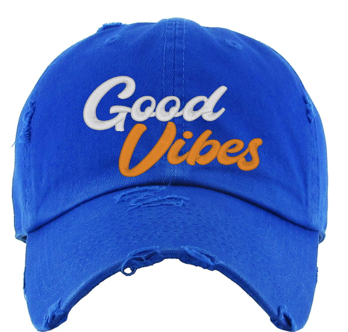 Good Vibes Vintage Baseball Cap