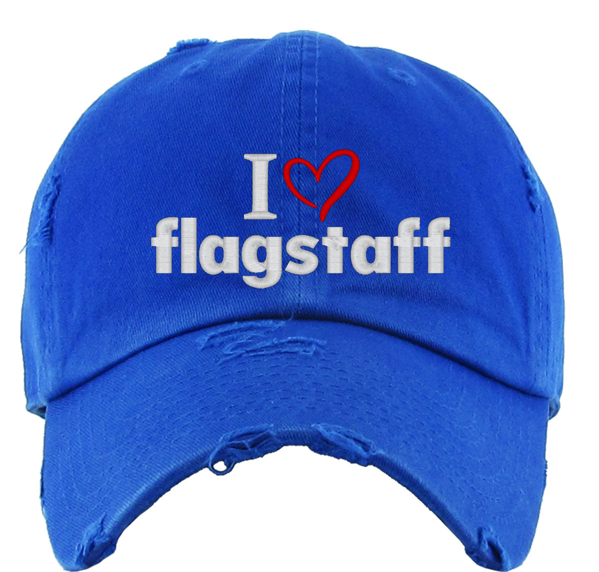 I Love Flagstaff Vintage Baseball Cap