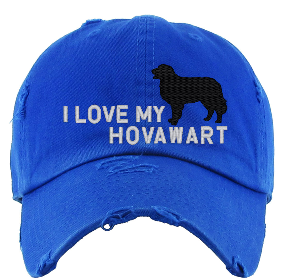 I Love My Hovawart Dog Vintage Baseball Cap