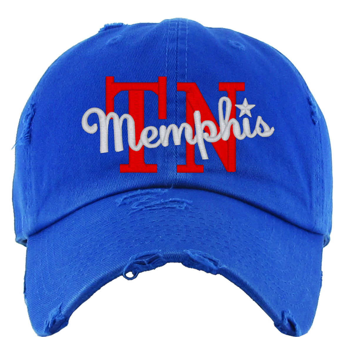 Memphis Tennessee Vintage Baseball Cap