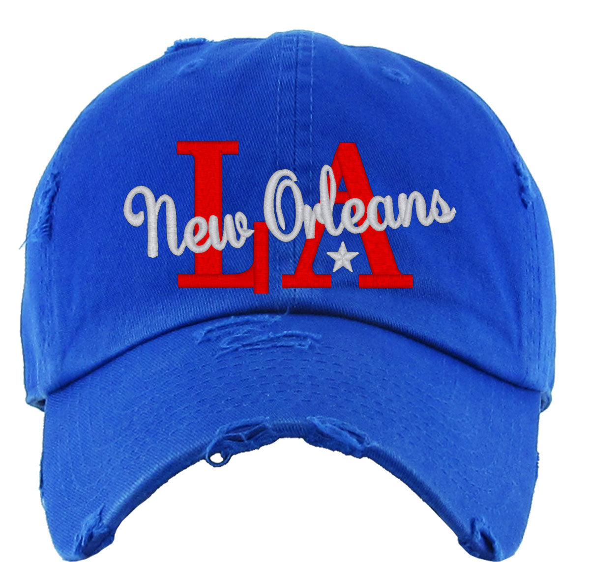 New Orleans Louisiana Vintage Baseball Cap