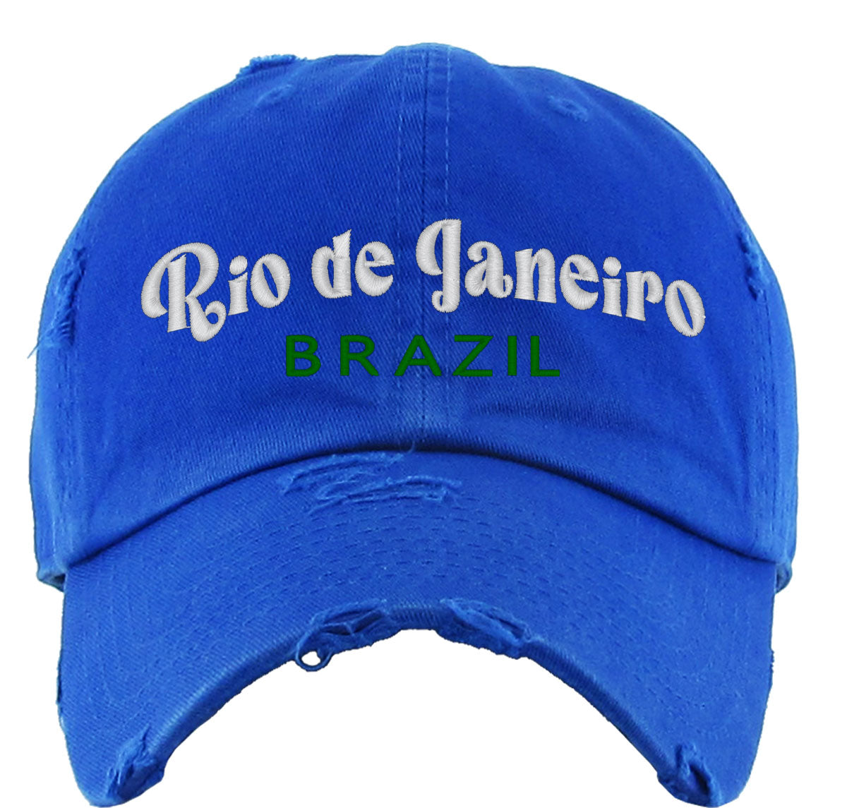 Rio De Janeiro Brazil Vintage Baseball Cap