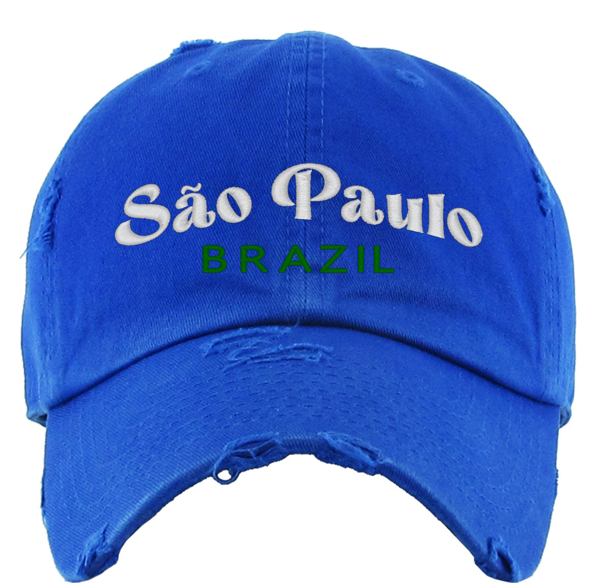 São Paulo Brazil Vintage Baseball Cap
