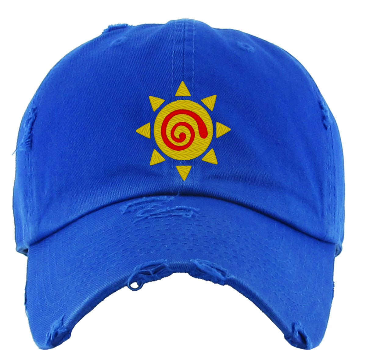 Mexico Symbols Sun Vintage Baseball Cap
